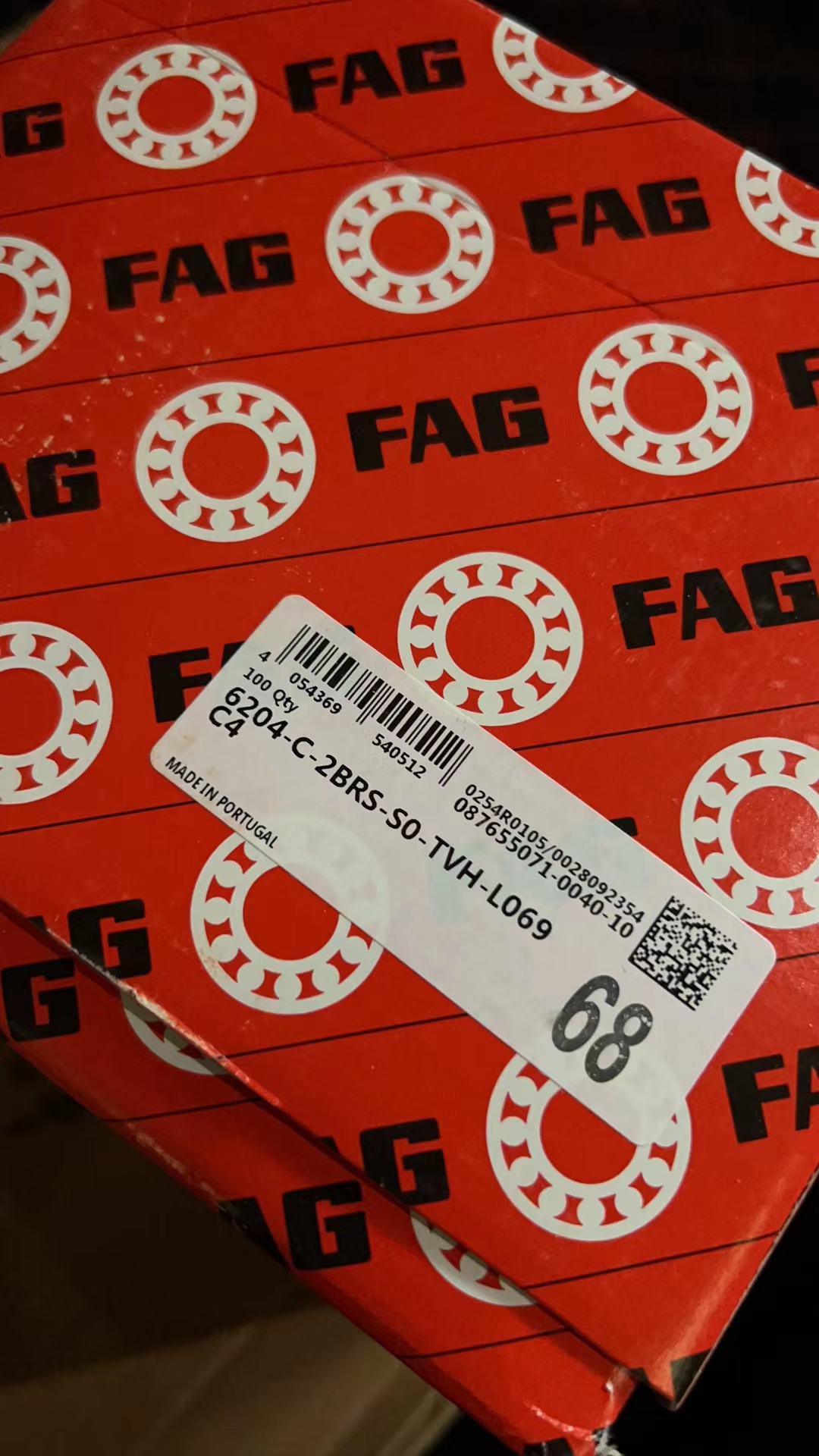 FAG 6204C-2BRS-SO-TVH-L069-C4